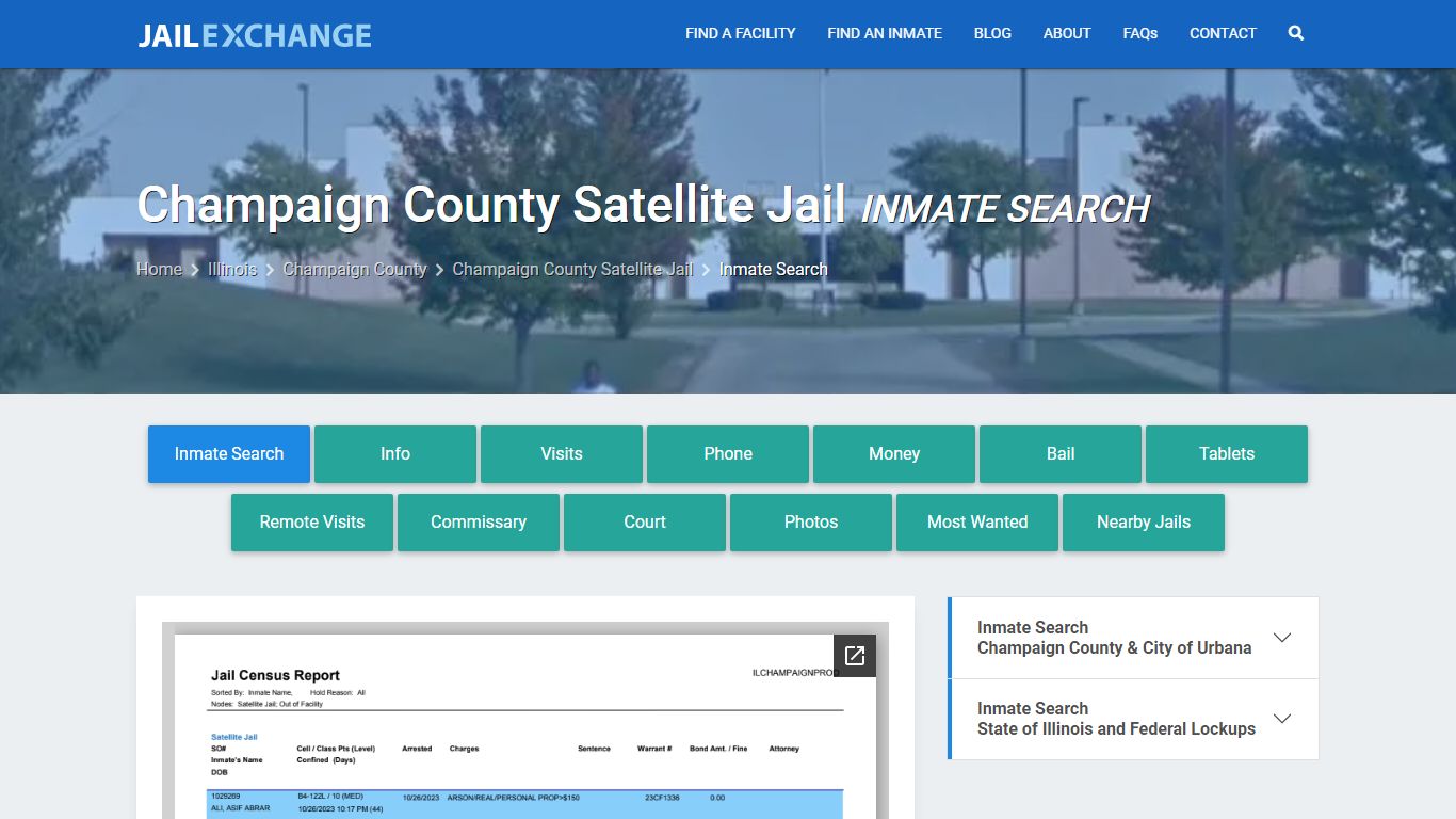 Champaign County Inmate Search | Arrests & Mugshots | IL - Jail Exchange